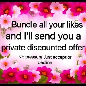 BUNDLE ALL YOUR LIKES! Reasonable offers welcome!